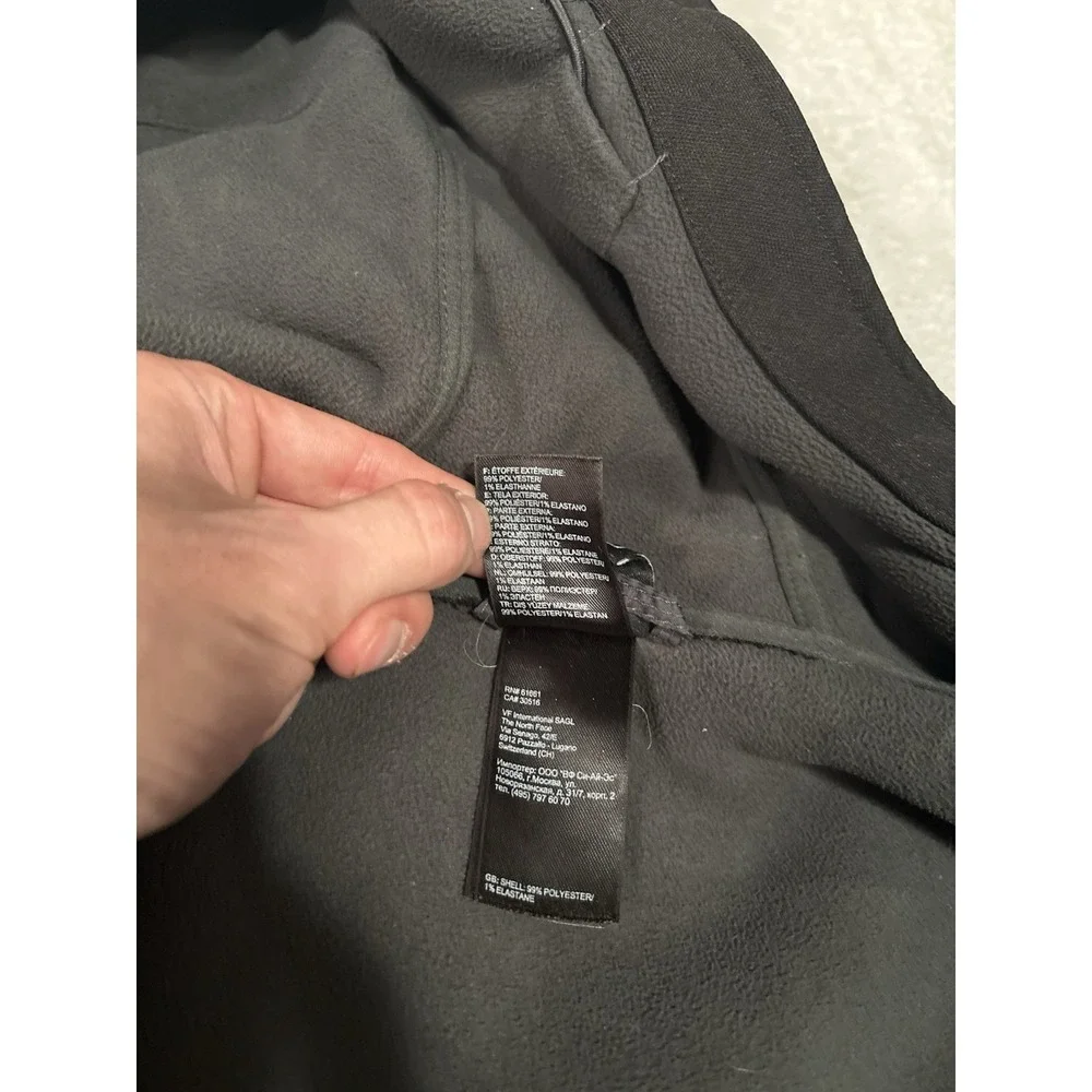 The North Face Men's Black Full Zip Size XXL Jacket Hooded‎ US Free Skiing